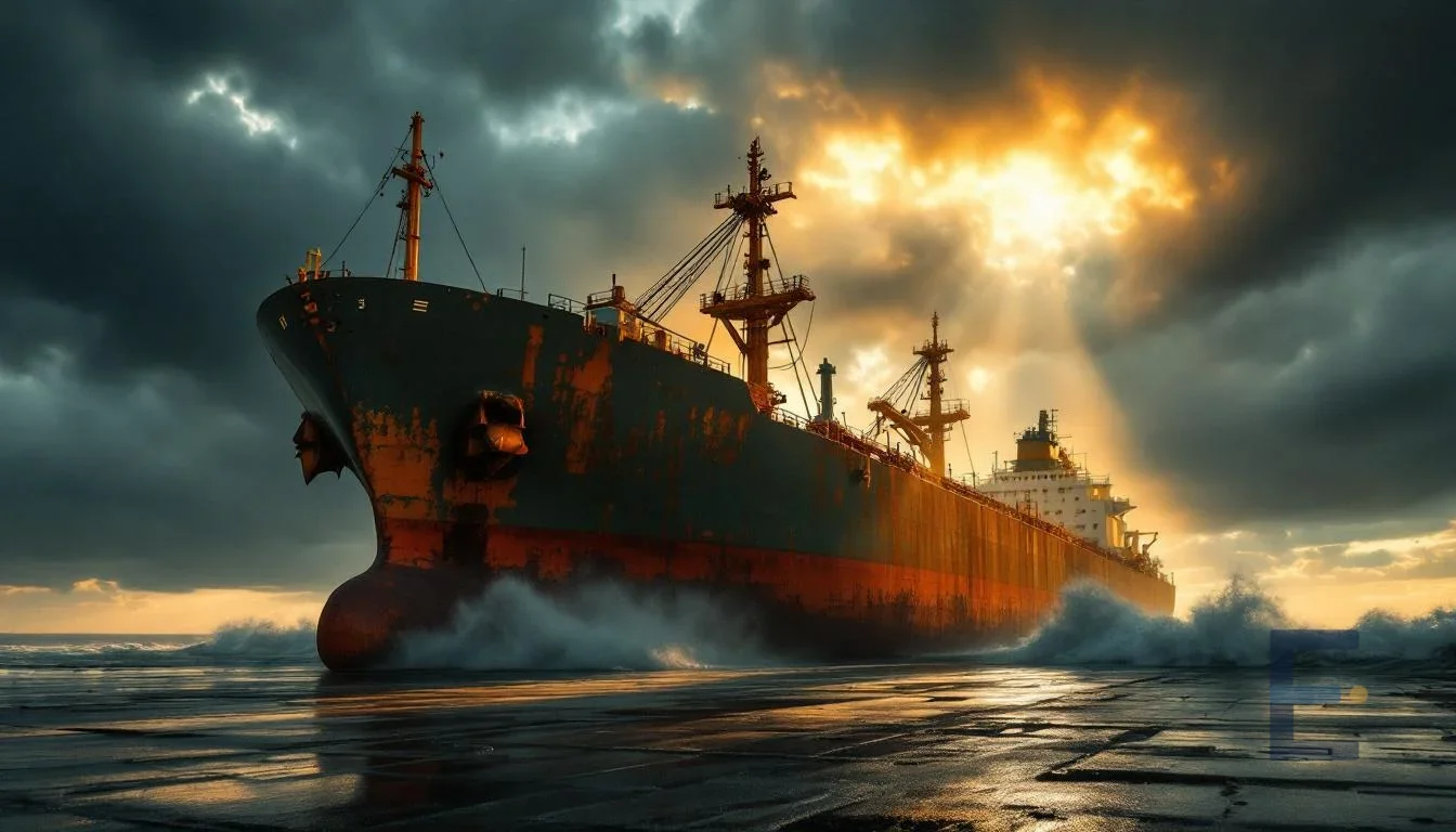 Thai Bulk Carrier Mayuree Naree Runs Aground on Qeshm Island After Strait of Hormuz Incident